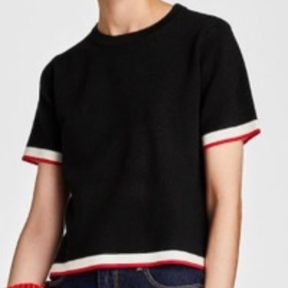 ZARA Knit Short Sleeve Sweater
